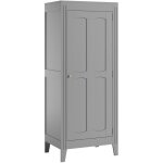 Armoire 1 porte avec Étagères et penderie l80. 5 x h196. 8 cm - milenne - calicosy Armoire 1 porte avec Étagères et penderie l80. 5 x h196. 8 cm - milenne - calicosy