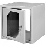 Armoire 10 6u (11 - 184 - 02) porte métal / vitre latérale ral 7035 semi - mat charnière réglable en ... Armoire 10 6u (11 - 184 - 02) porte métal / vitre latérale ral 7035 semi - mat charnière réglable en ...
