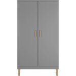 Armoire 2 portes kocot kids kubi - gris Armoire 2 portes kocot kids kubi - gris