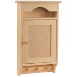 Armoire à clés rétro avec cintre Armoire à clés rétro avec cintre