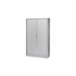 Armoire haute � rideaux monoblocs generic 198 x 120 cm alu - alu