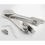 Armoire meuble ascenseur r�glable de charni�re de support de couvercle 2 pcs pour armoires, dessus de ...