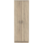 Armoire / meuble de rangement coloris cambrian - hauteur 180 x longueur 60 x profondeur 35 cm - pegane ...