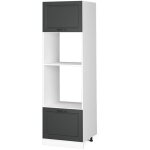 Vicco - armoire micro - ondes r - line, anthracite campagne, 60 cm