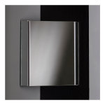 Planetebain - armoire miroir d'angle pour lave mains 45x30. 5