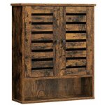 Armoire murale meuble de rangement suspendu pour salle de bain armoire  pharmacie placard compartiment ...