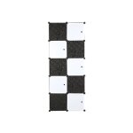 Armoire penderie modulable, 10 cubes, armoire chambre, �tag�re de rangement avec portes, pour le stockage ...