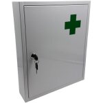 Armoire � pharmacie relaxdays, verrouillable, 5 �tag�res, h x l x p : 43 x 35, 5 x 8 cm, pour m�dicaments, ...