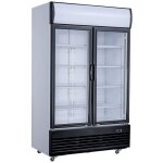 Armoire rfrigre vitre pour boissons - 2 portes - combisteel