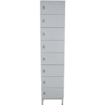 [jamais utilise] armoire scuris 8 casiers recharge avec prise pour batterie vlo fermeture moraillon ...