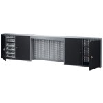 Armoire suspendue k�pper 70189, largeur 240 cm, 36 bacs empilables, 4 �tag�res