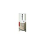 Armoire de toilette 50 cm + miroir chne 80 x 50 x 40 cm - 305210c