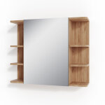 Vicco - armoire de toilette fynn, chne de force dor, 79. 6 x 64 cm