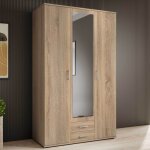 Armoire � v�tements daniela 120cm � 3 portes & 2 tiroirs -