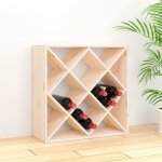 Armoire  vin - meuble de rangement pour vin 62x25x62 cm bois de pin massif 302399