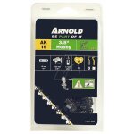 Arnold chane de trononneuse 3 / 8 , 1, 3 mm - 62 maillons entraneurs - gouges demi - rondes