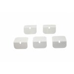 Arrts aluminium pour profil de bordure toiture polycarbonate (x5) - coloris - blanc, epaisseur - 32 ...