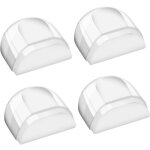 Arr�ts de portes, 4 pi�ces but�es de porte transparentes stop - porte adh�sif au sol et parquet, butoirs ...