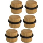 Arr�ts de portes - but�e de porte adh�sive en bois pour sol - butoirs de porte protection de portes et ...