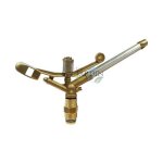 Suinga - arroseur agricole 1 1 / 4'' britanny m�tal. angle d'irrigation 360� circulaire. port�e 27 � ...