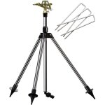 Arroseur irrigateur r�glable jardin tr�pied pour 450 m� pliable etendue de 24m arrosage jardin plusieurs ...