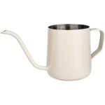 Arrosoir blanc 250 ml - plante int�rieure - mini arrosoir acier inoxydable long bec - jardin int�rieur ...