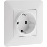 Prise encastrable schuko 16a - blanc artezo zenitech