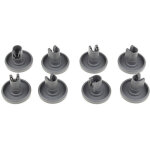 Arthur martin electrolux - lot de 8 roulettes panier inf�rieur (50286965004) lave - vaisselle aeg, arthur ...