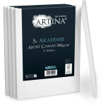 Ch�ssis entoil� certifi� fsc - akademie ? set de 5 18x24cm - artina