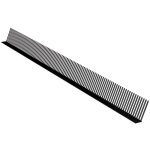 Artisanmat - grille stop piafs noire - peignes pare - oiseaux 80mm x 1ml