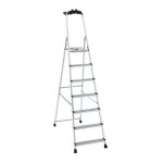 Artub - escabeau aluminium - 7 marches 3m40 - brico
