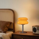 Arturesthome - lampe table mdivale champignon - design rtro tartelette, led dimmable 3 teintes pour ...