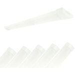 Arum lighting - 6 reglettes led extra plate line 16w ip40 1800lm 60cm temp�rature de couleur: blanc neutre ...