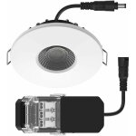 Arum lighting - spot encastrable led 8w milan cct ip65 ik07 avec transformateur dimmable