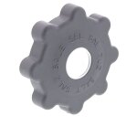 Bouchon lave - vaisselle bac sel 90mm gris fonce - aspes Bouchon lave - vaisselle bac sel 90mm gris fonce - aspes