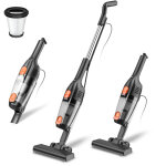 Aspirateur balai avec fil, aspirateur balai filaire puissant 20kpa 600w, 3 en 1 aspirateur � main avec ...