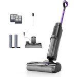 Redkey - aspirateur balai laveur sans fil w15 - autonettoyant nettoyage des bords 6mm avec rservoir ...