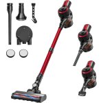 Aspirateur balai sans fil 25kpa, aspirateur sans fil de 160w avec 2 modes, aspirateurs balais et balais ...