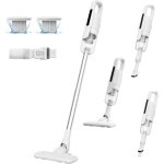 Aspirateur balai sans fil, 28kpa et 35 min, 3 en 1 aspirateur sans fil avec syst�me centrifuge cyclonique, ...