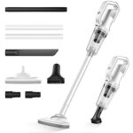 Aspirateur balai sans fil sans sac 12000pa avec lumiere frontale led batterie 6000mah autonomie 30 min ...