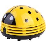 Aspirateur de bureau mini ladybug home office cleaning tool - jaune utile - ymyny