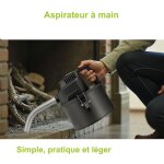 Aspirateur � cendres portable pour po�les � bois facilit� et efficacit�