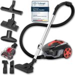 Aspirateur cyclonique sans sac typhoon 4000 watt avec jeu d'accessoires aspirateur puissant avec jeu ...