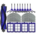 Pour aspirateur hybride robovac x8, brosse latrale principale, tampons en tissu, filtre hepa, pice ...
