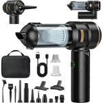 Aspirateur � main sans fil 4 en 1, puissant, 25000 pa, 3 vitesses 220 000 tr / min, pour voiture, cuisine, ...