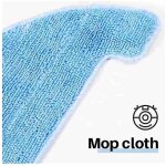 Pour aspirateur robot a4 a4s a40 pour cen550 brosse principale chiffon de vadrouille brosse latrale ...