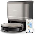 Aspirateur robot avec station tout - en - un - philips - xu9100 / 10 - s�rie 9000 - 8000 pa - = 66 db ...