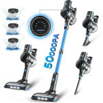 Akku - staubsauger inse s7p, blau, leichter handstaubsauger 6 - in - 1, 50 kpa. batterielaufzeit: 55 ...