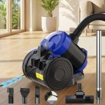 Aspirateur sans sac � cylindre, aspirateur hoover 3600 w, t�te de brosse 2 en 1