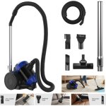 Aspirateur sans sac cylindrique 3600 w, 1, 5 l, avec filtre hepa pour sols durs